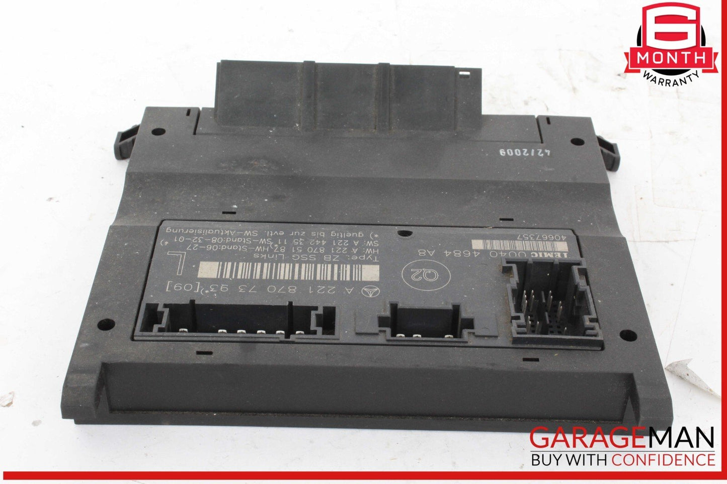 07-13 Mercedes W221 S400 Hybrid Front Left Driver Seat Control Module Unit OEM