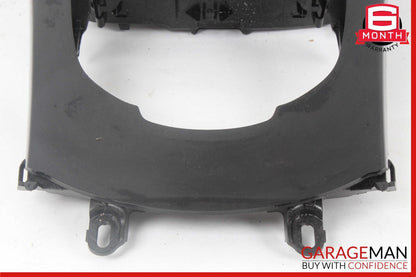 15-18 Mercedes W205 C300 C350e Center Console Trim Bezel Assembly OEM