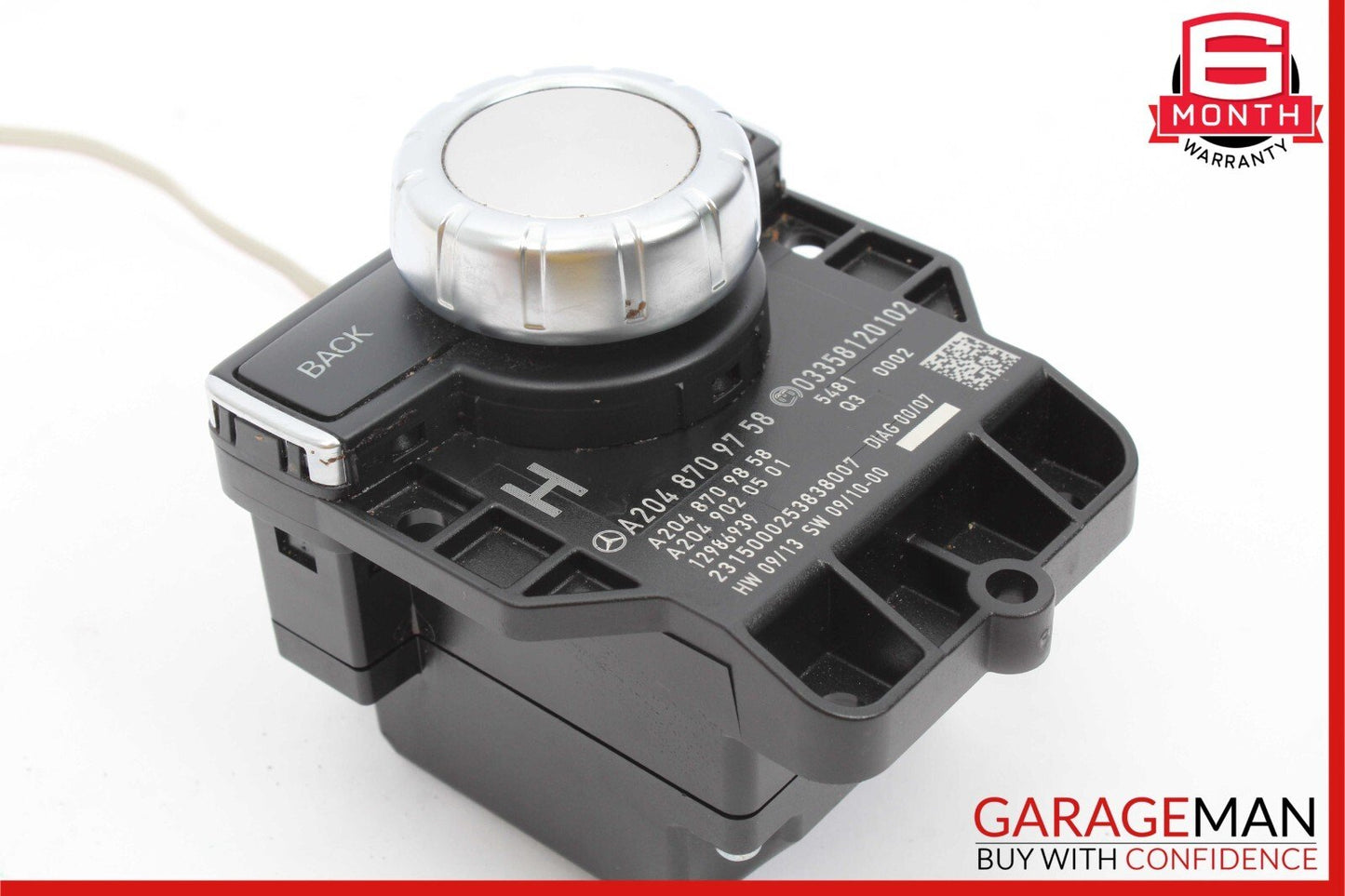 12-15 Mercedes W204 C250 E400 Console Head Unit Controller Knob Multi Switch