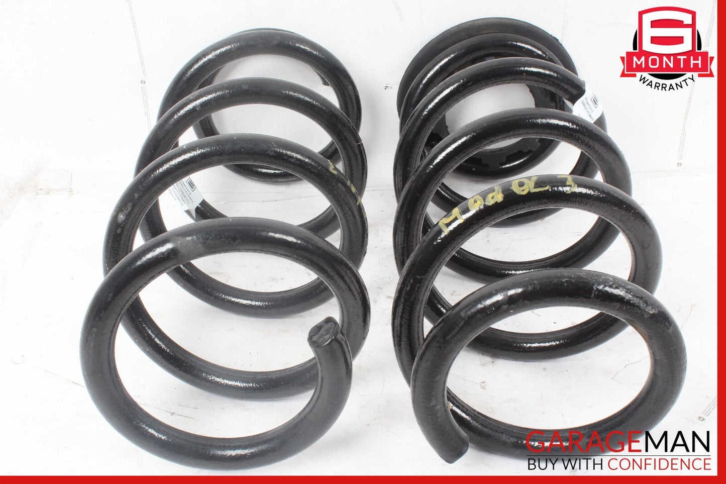 17-23 Tesla Model 3 Rear Shock Strut Coil Spring Set of 2 OEM