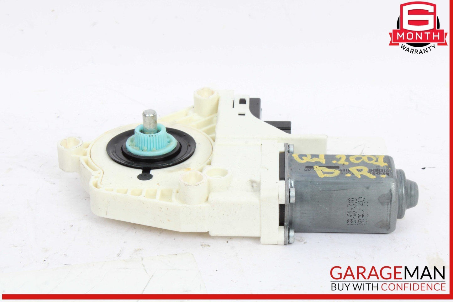07-15 Audi Q7 Rear Right Passenger Side Window Regulator Motor 4L0959802B OEM