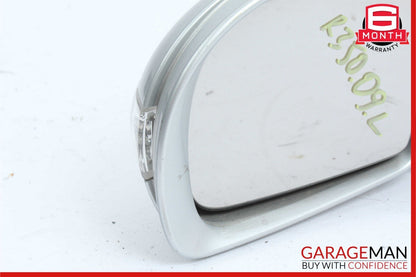 06-10 Mercedes W251 R350 Front Left Driver Side Mirror Door Rear View Silver OEM