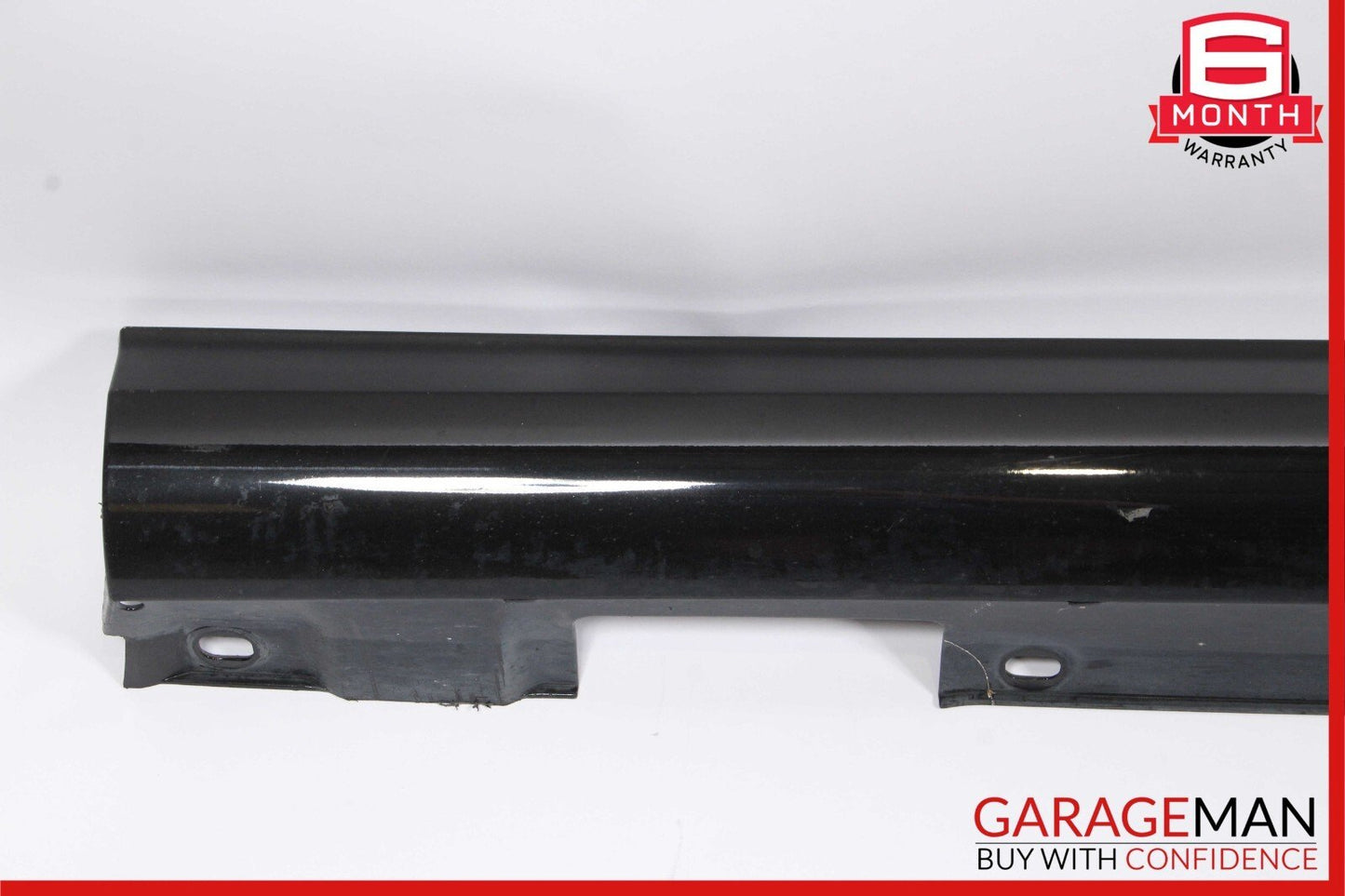 08-14 Mercedes W204 C250 C300 Exterior Door Trim Moulding Rear Left Black OEM