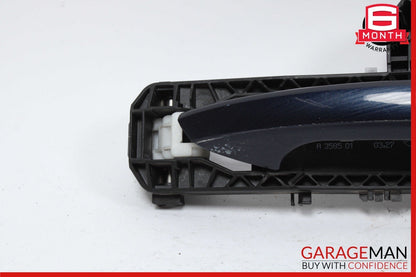 10-13 Mercedes W212 E350 E550 Rear or Front Right Side Exterior Door Handle Blue
