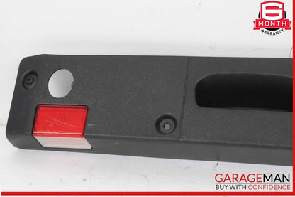 07-13 Mercedes W221 S550 S400 S63 AMG Trunk Lid Lock Latch Trim Cover Black