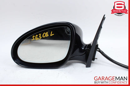 07-09 Mercedes W221 S550 S600 Front Left Side Mirror Rear View Chromite Black