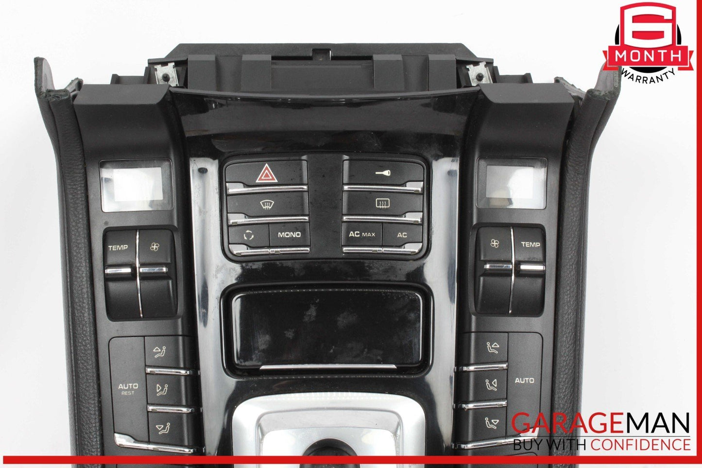 11-18 Porsche Cayenne 958 Front Center Console Switch Control Panel Trim OEM
