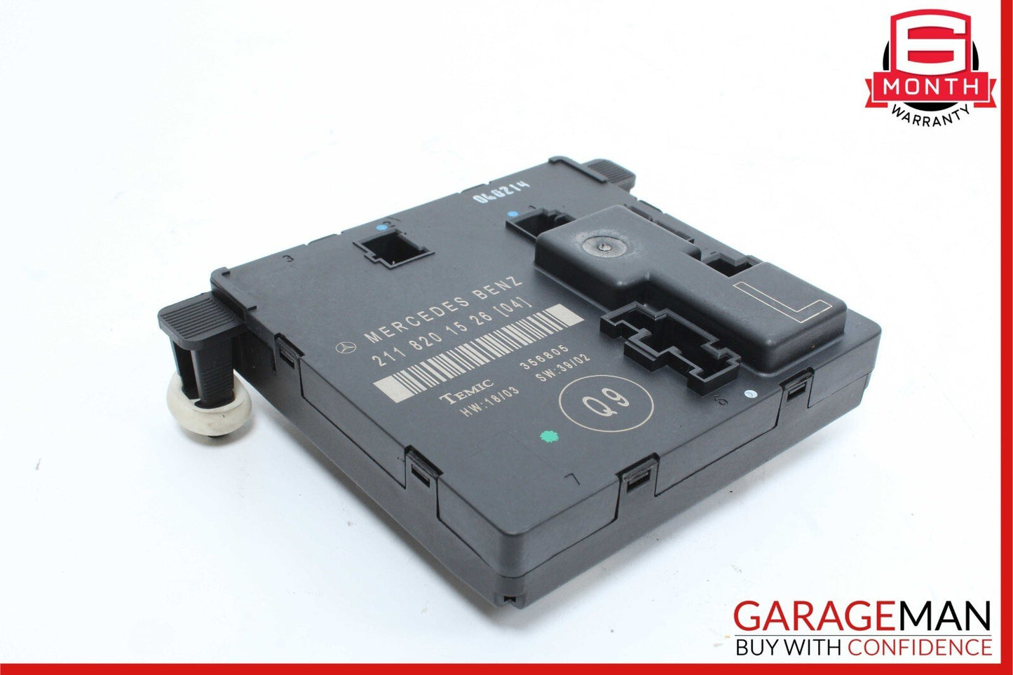 03-06 Mercedes W211 E320 E500 Rear Left Driver Side Door Control Module Unit