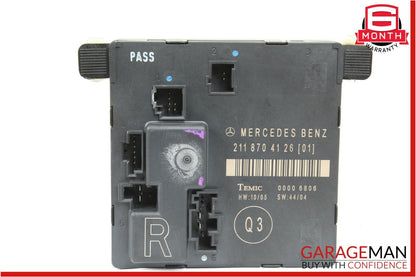 03-09 Mercedes W211 E350 E63 AMG Rear Right Passenger Side Door Control Module