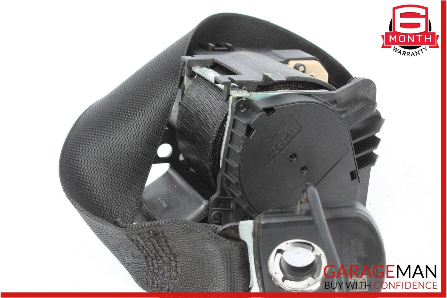 07-10 Mercedes W216 CL600 CL550 Seat Belt Retractor Front Right Side Black OEM