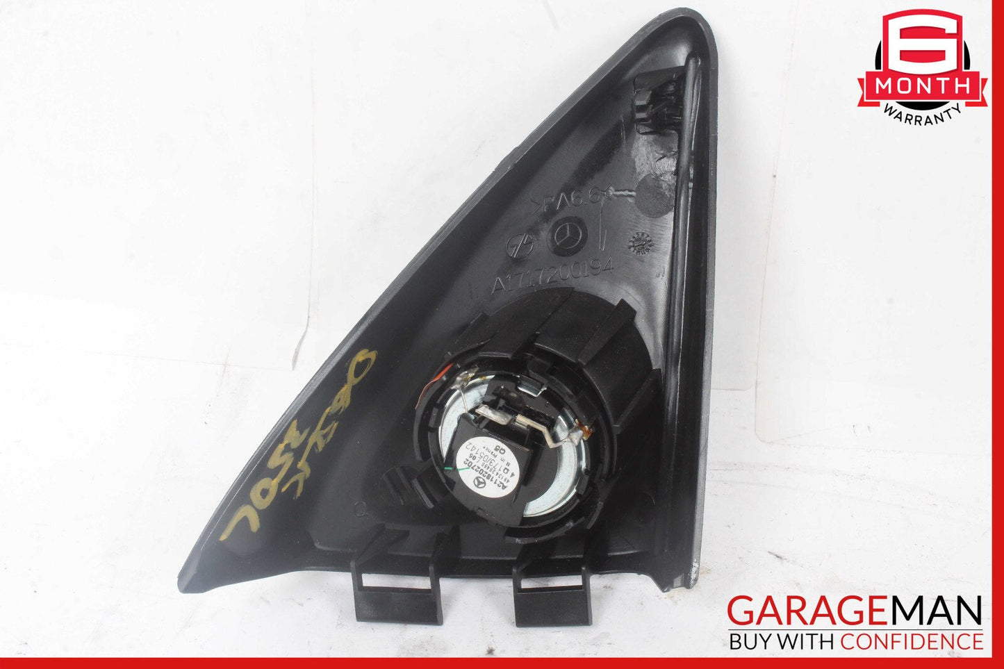 05-11 Mercedes R171 SLK300 SLK350 Front Left Side Door Tweeter Speaker Cover OEM