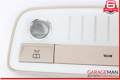 10-18 Mercedes W212 E350 Rear Overhead Dome Light Beige 2128205001 OEM