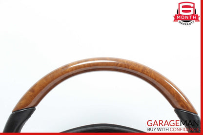 09-12 Mercedes R171 SLK300 SL550 SLK350 3 Spoke Steering Wheel Wood OEM