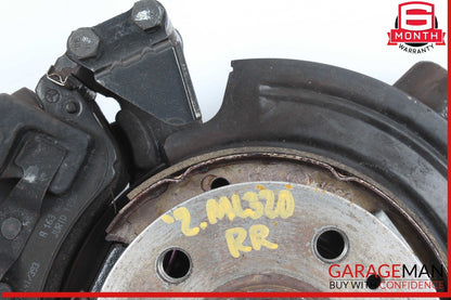 98-05 Mercedes W163 ML320 Rear Right Side Spindle Knuckle Hub w/ Brake Caliper