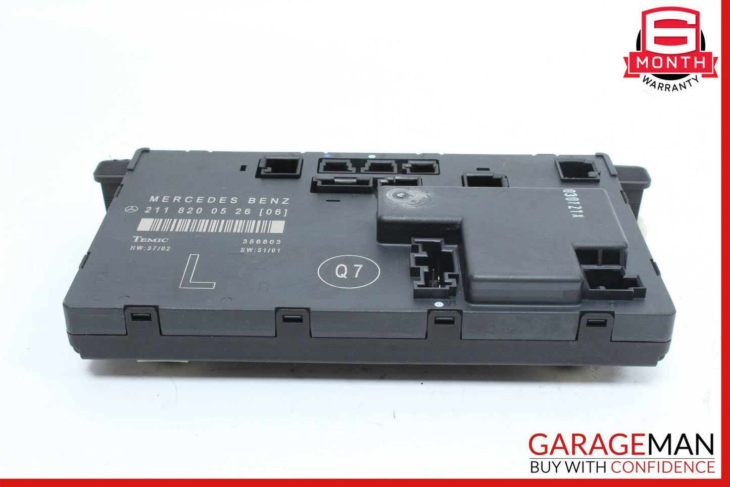 03-09 Mercedes W211 E320 E550 Front Left Driver Side Door Control Module OEM