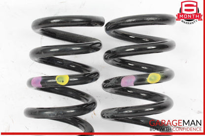 08-14 Mercedes W204 C250 Rear Right and Left Side Suspension Coil Spring Set OEM