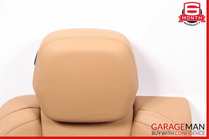 11-17 Porsche Cayenne 958 Rear Right Side Top Upper Seat Cushion Assembly Brown
