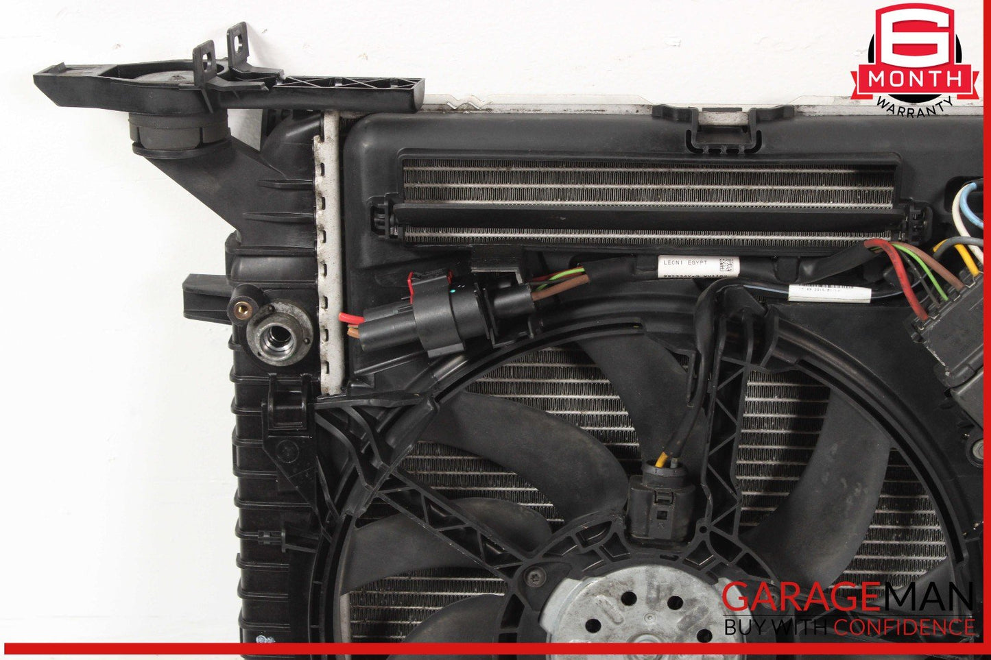 09-16 Audi A4 Q5 2.0L Engine Radiator Condenser Cooling Fan Motor Assy