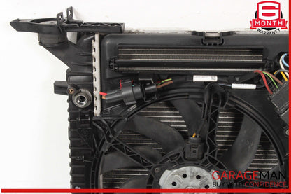 09-16 Audi A4 Q5 2.0L Engine Radiator Condenser Cooling Fan Motor Assy