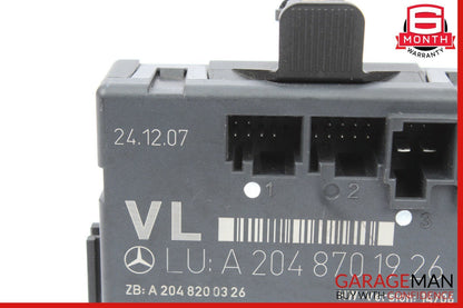 08-14 Mercedes W204 C350 C300 Front Right Side Door Control Module OEM