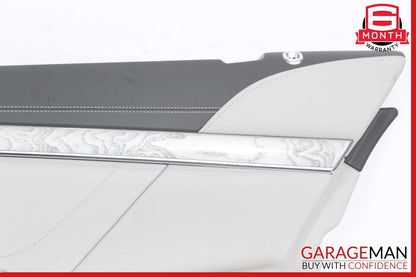 14-17 Mercedes W222 S550 S500 Rear Right Side Interior Door Panel Cover Gray