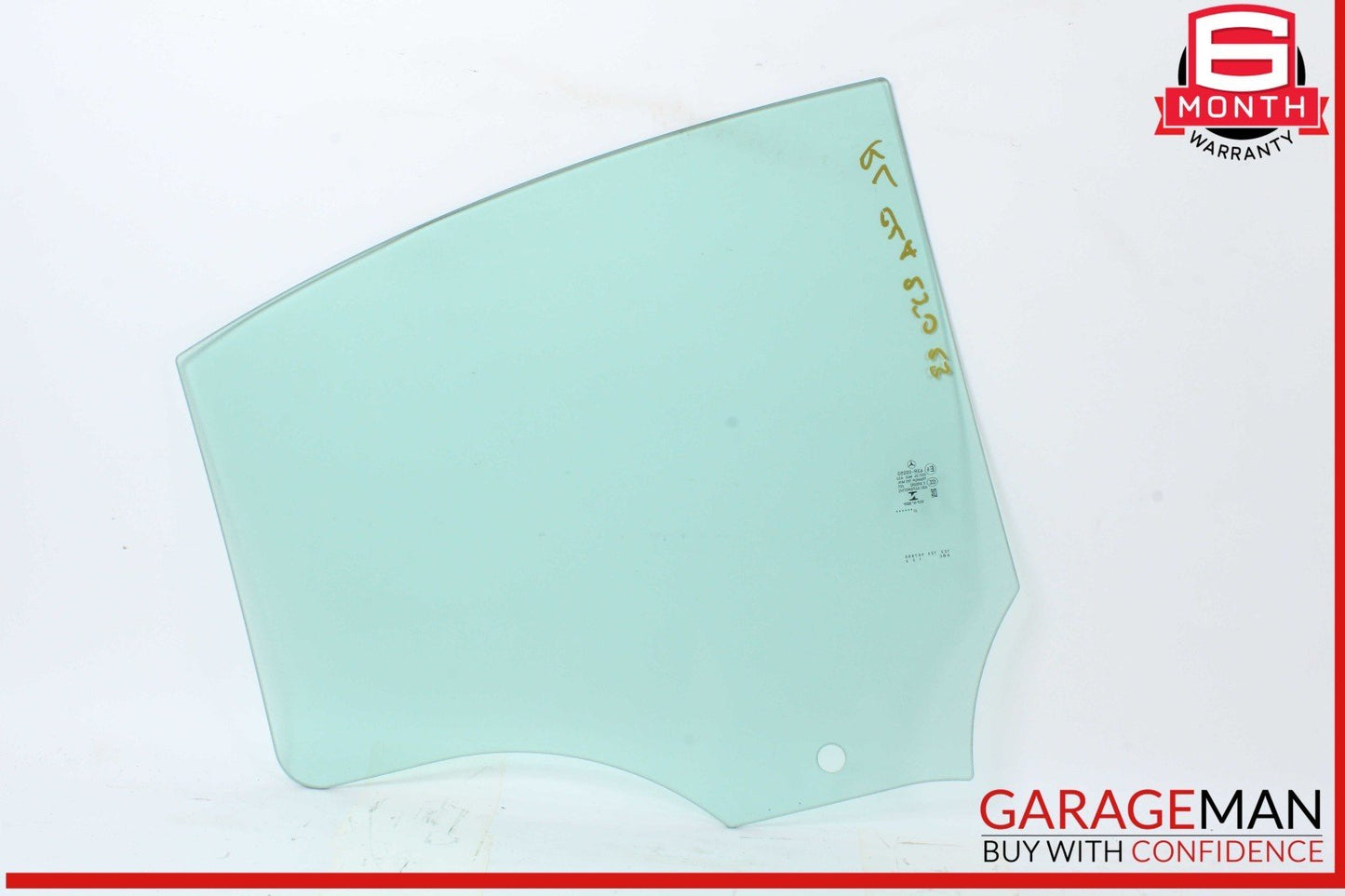 20-23 Mercedes C118 W118 CLA250 Rear Left Driver Side Door Window Glass OEM