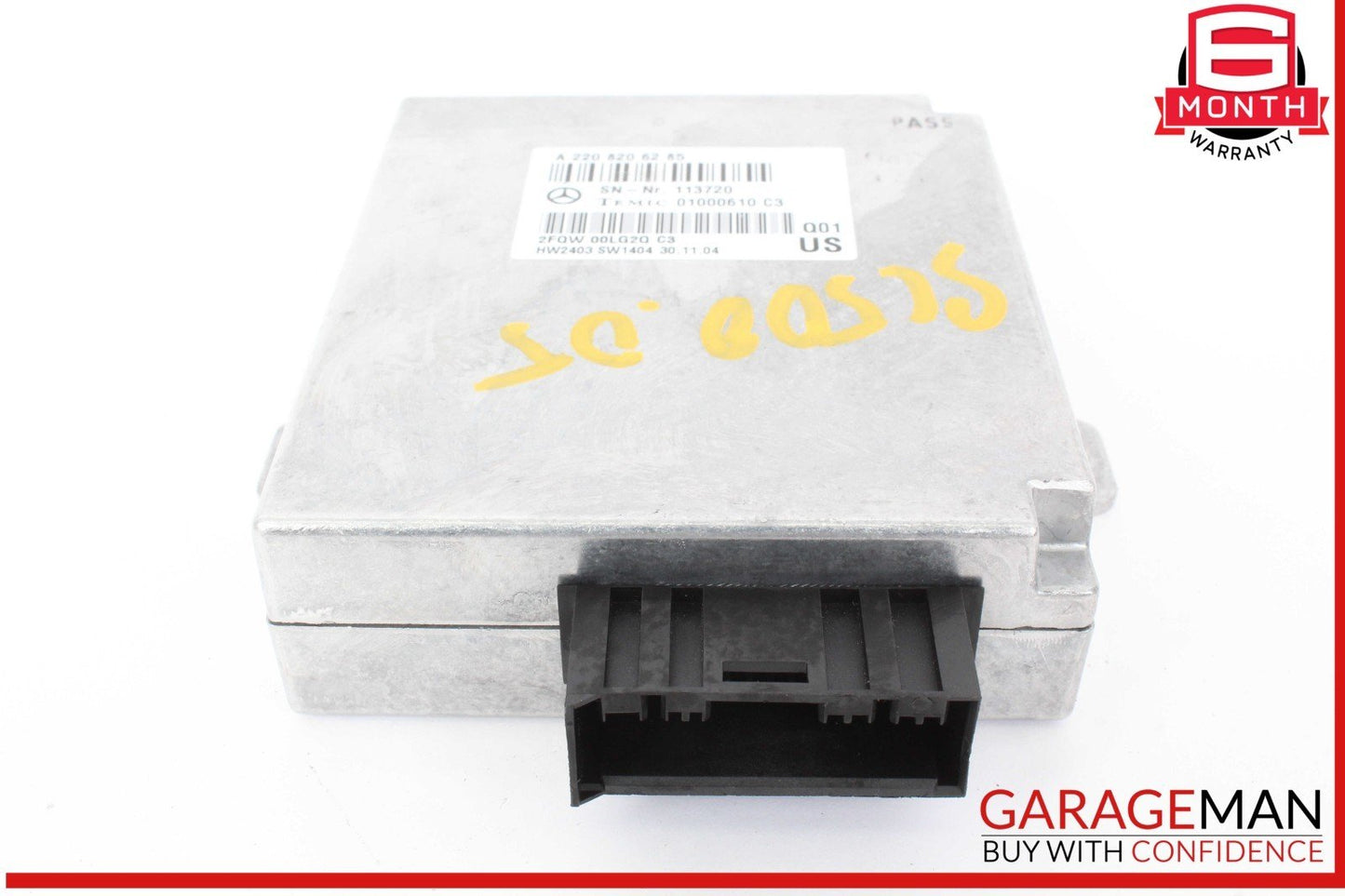 03-06 Mercedes R230 SL500 SL55 Voice Control Module 2208206285 OEM
