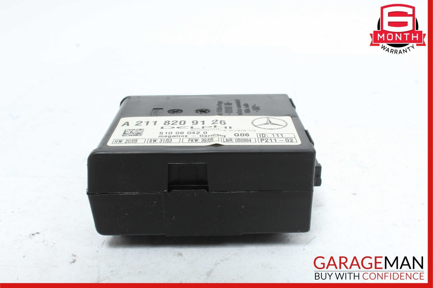 05-11 Mercedes R171 SLK280 SL500 Anti Theft Alarm Sensor Control Module OEM