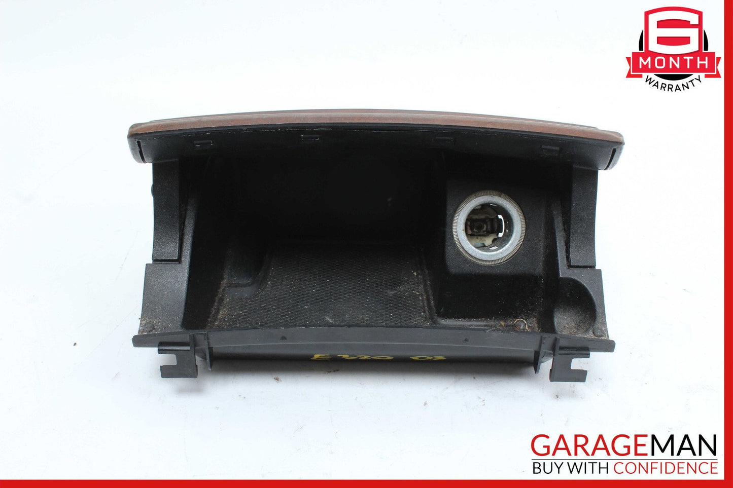 03-11 Mercedes W211 E320 CLS550 Center Pocket Ashtray Ash Tray 2118101330 Wood