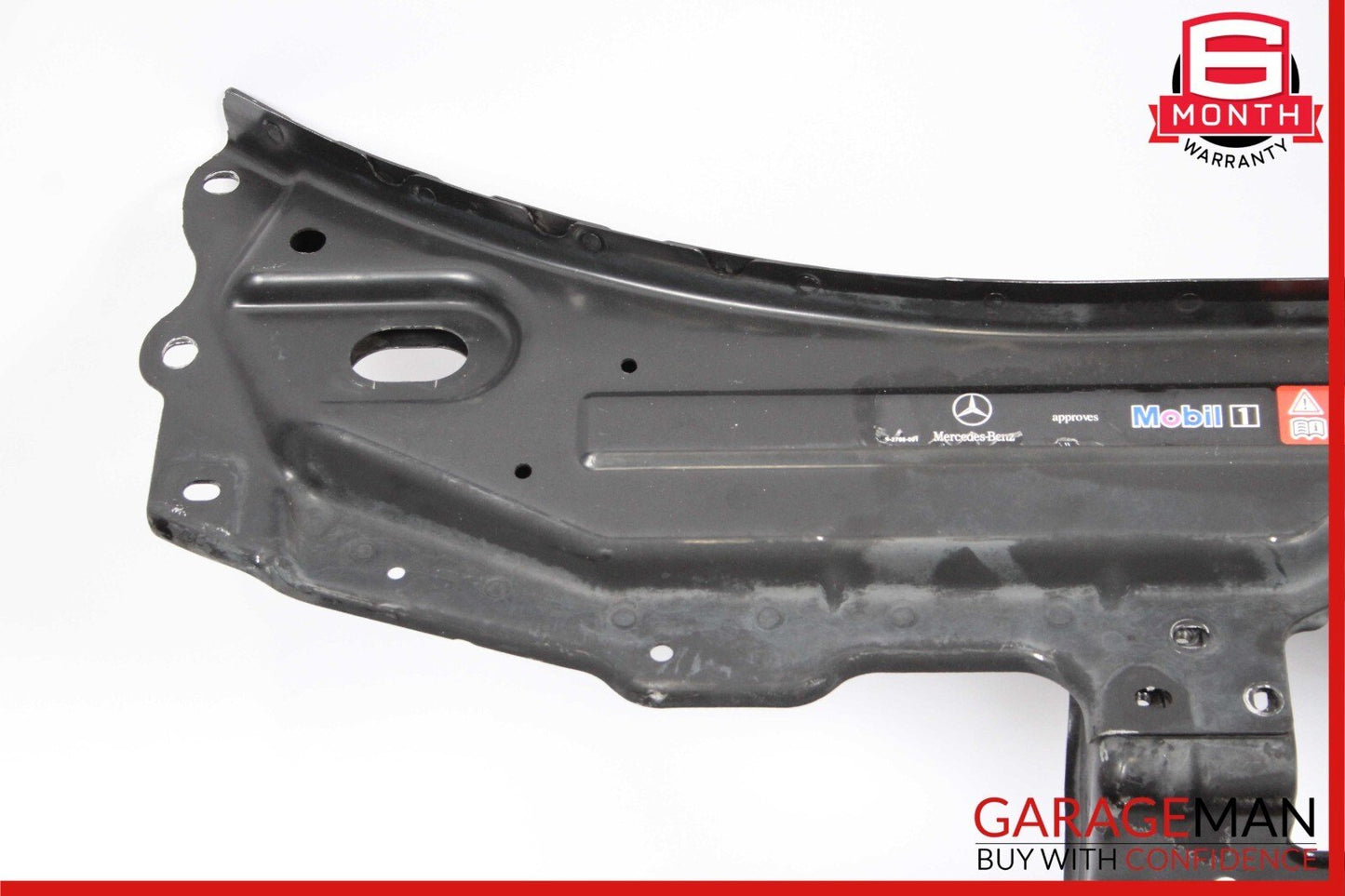06-10 Mercedes W251 R350 R500 Front Upper Radiator Core Support Tie Bracket Bar
