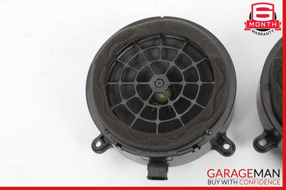03-09 Mercedes W209 CLK55 AMG Front Left & Right Door Sound Speaker Set Bottom