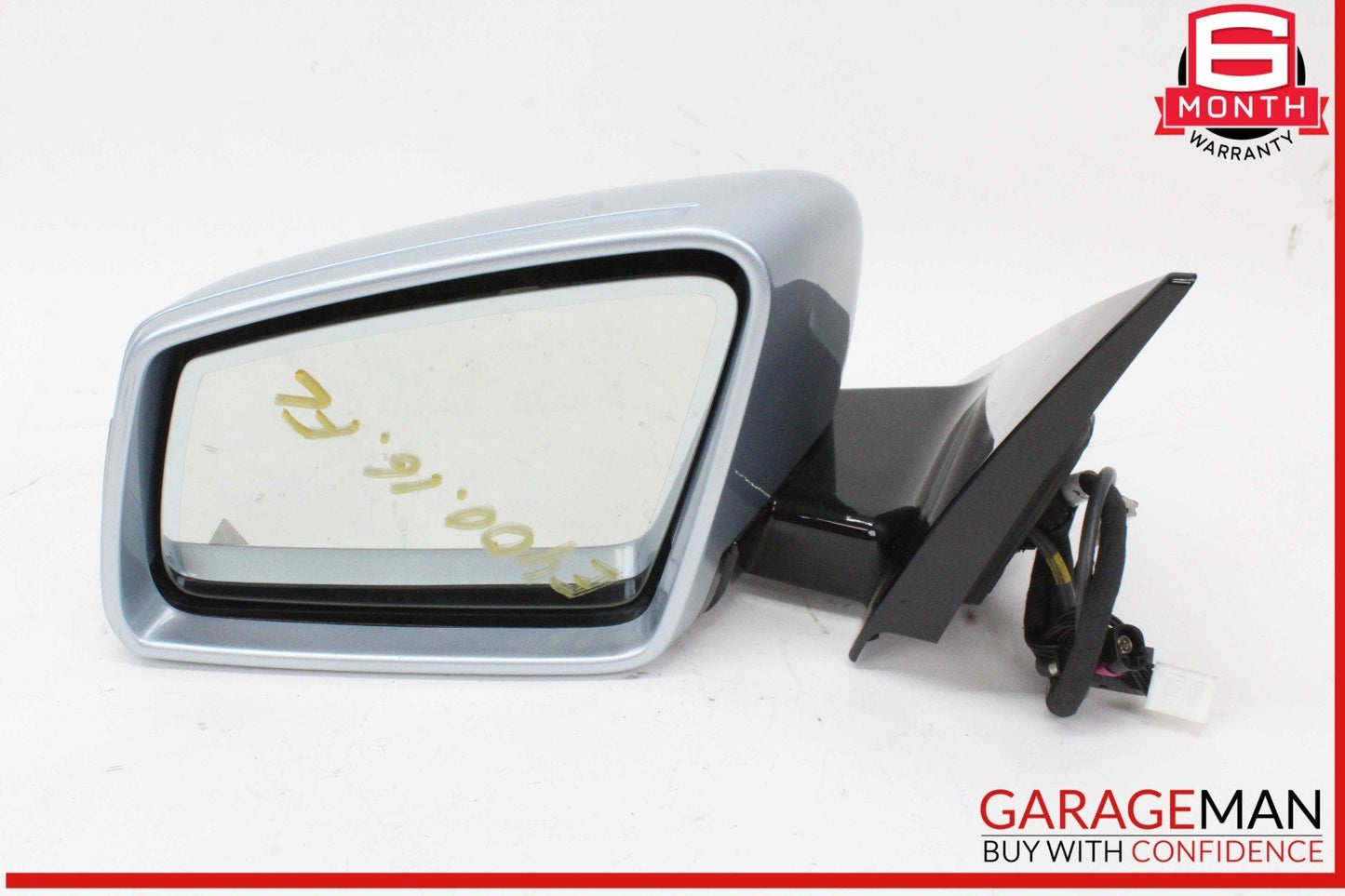 10-17 Mercedes W207 E400 Front Left Side Door Rear View Mirror w/ Blind Spot OEM