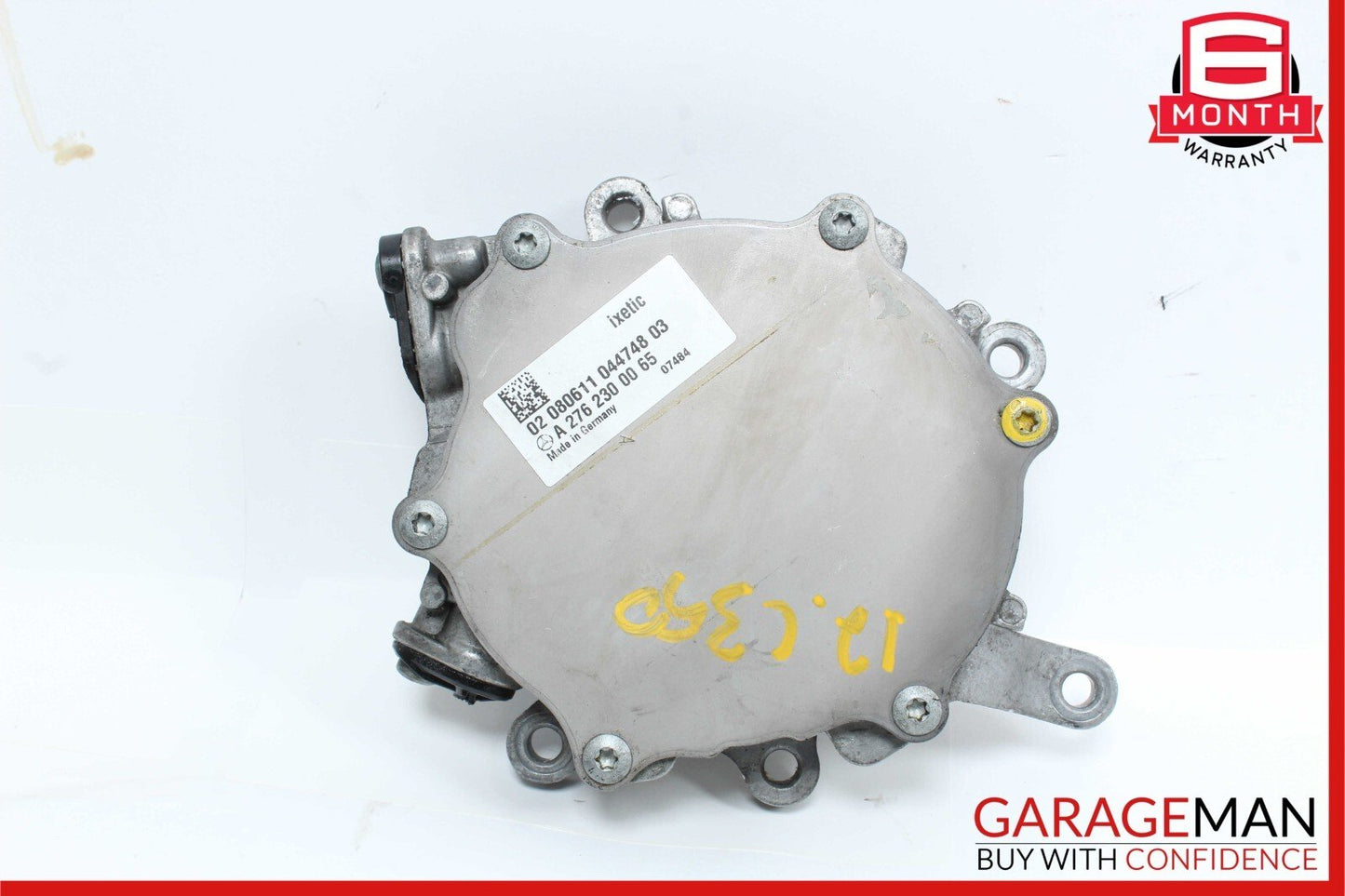 12-18 Mercedes W204 C350 SLK350 Engine Motor Brake Vacuum Pump 2762300265 OEM