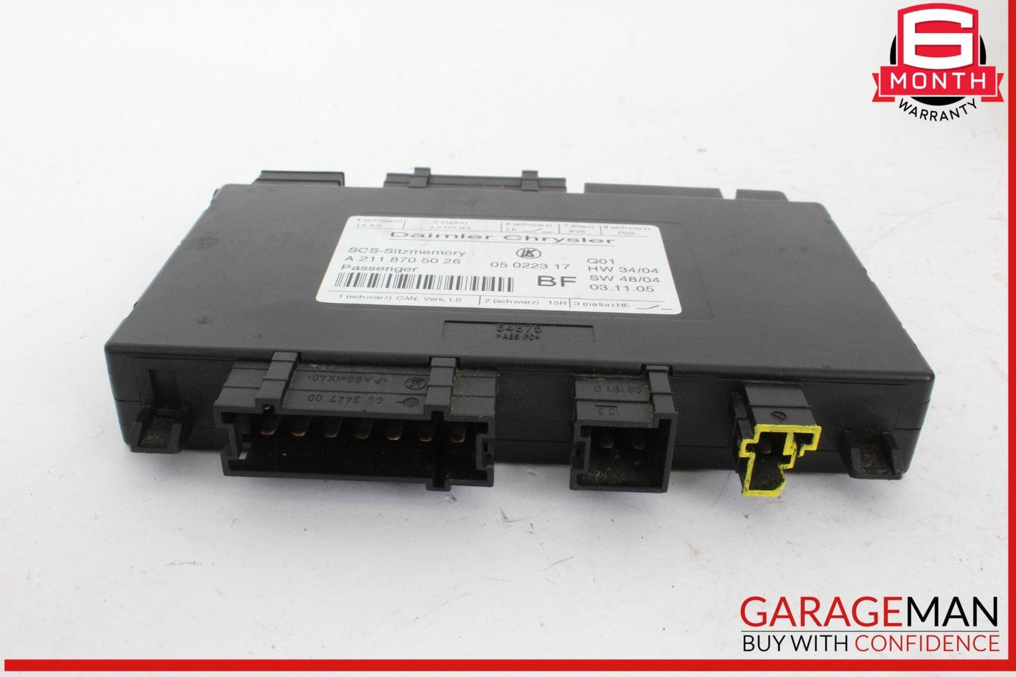 03-12 Mercedes R171 SLK280 E550 ML350 Front Right Seat Control Module OEM