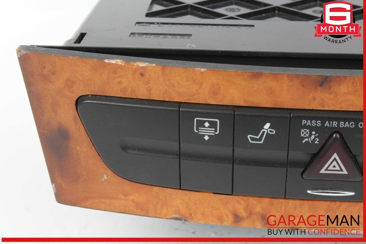 03-09 Mercedes W211 E500 CLS500 Hazard Switch Control Panel 2116800552 OEM