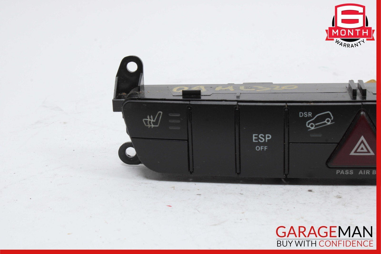 06-12 Mercedes W164 ML350 GL450 Dash Hazard Heated Seats ESP Control Panel OEM