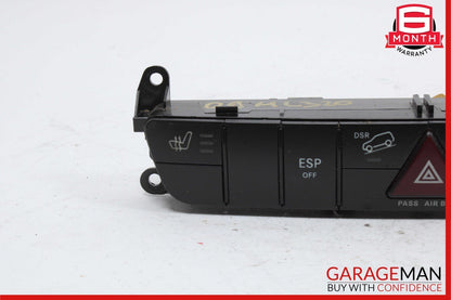 06-12 Mercedes W164 ML350 GL450 Dash Hazard Heated Seats ESP Control Panel OEM