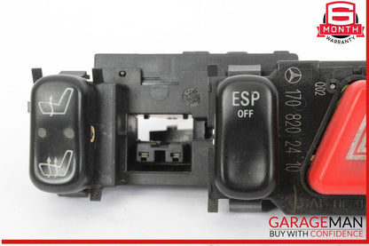 97-04 Mercedes R170 SLK320 Dash Dashboard Control Panel Switch Buttons OEM