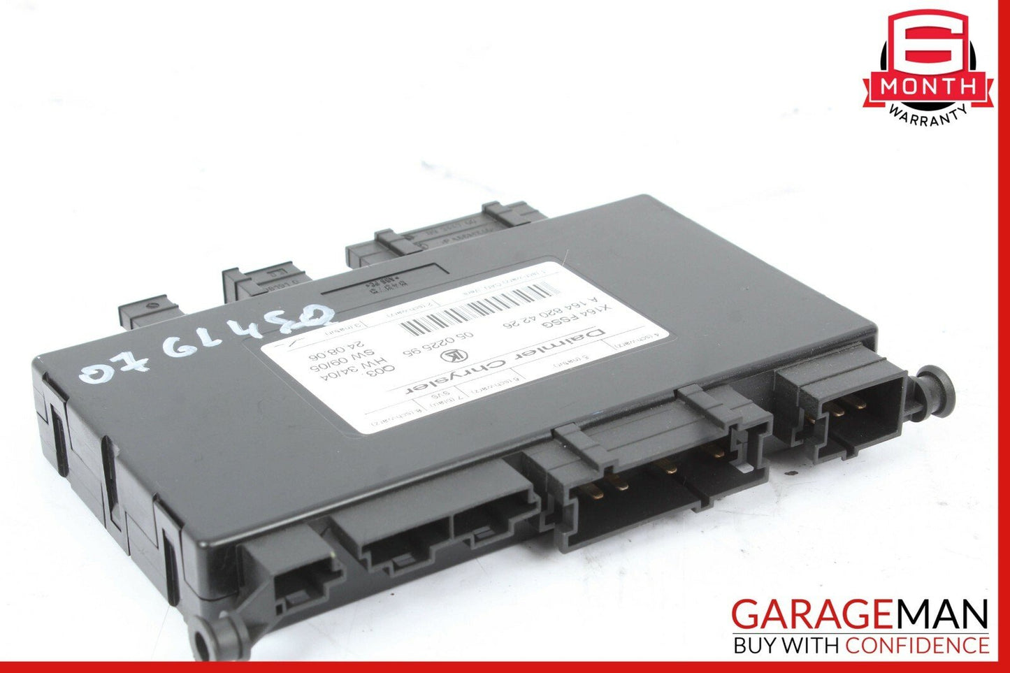 07-12 Mercedes GL320 GL450 Rear Third Row Seat Power Folding Controller Module