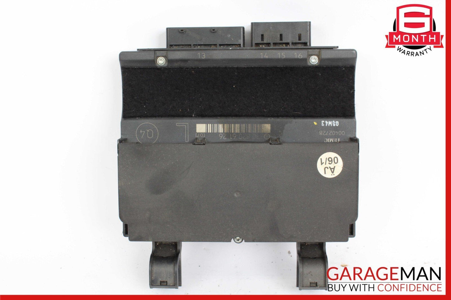 03-12 Mercedes R230 SL550 SL500 Under Seat Control Module Left Driver Side OEM