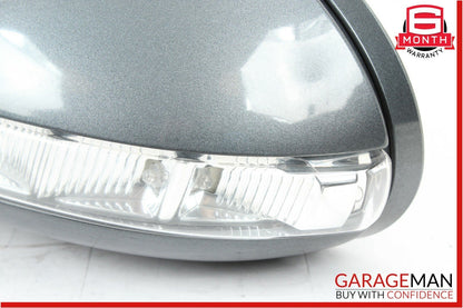 07-09 Mercedes W221 S550 Front Left Side Mirror Door Rear View Flintgray