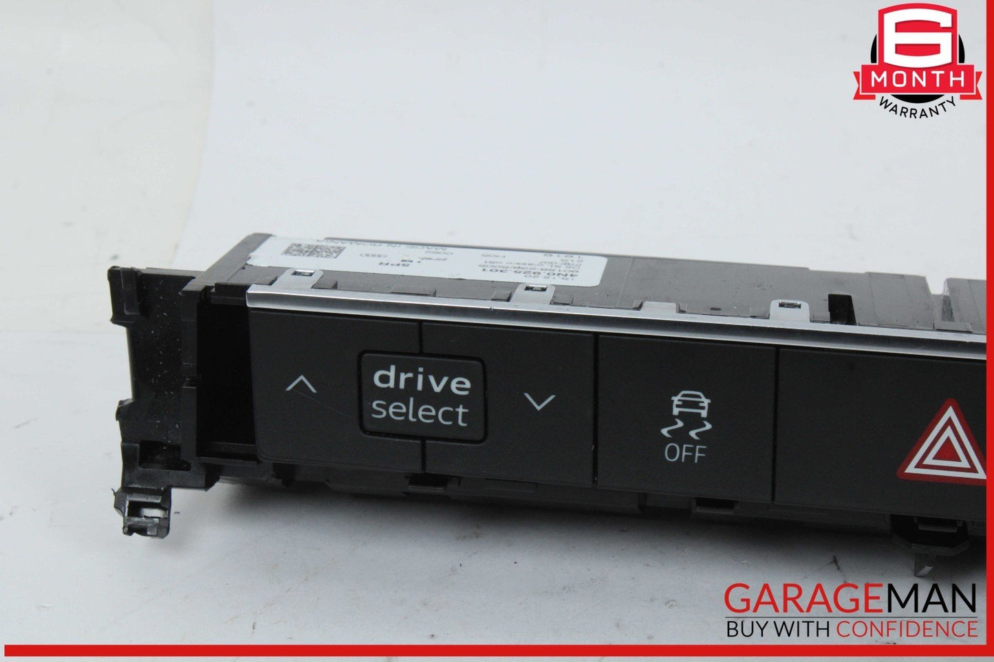 19-24 Audi Q7 Front Center Console Hazard Light Drive Select Part Assist Switch