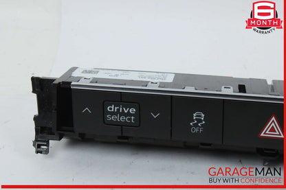 19-24 Audi Q7 Front Center Console Hazard Light Drive Select Part Assist Switch