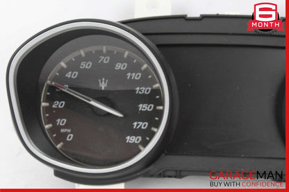 17-20 Maserati Levante M161 3.0L V6 Instrument Cluster Speedometer OEM