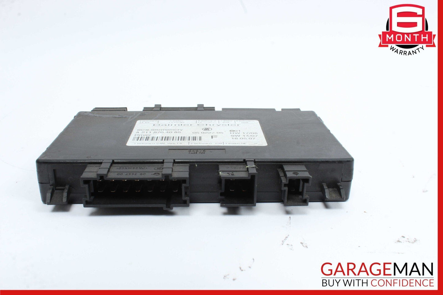 03-13 Mercedes W219 CLS550 E350 Front Left Side Seat Control Module Unit OEM