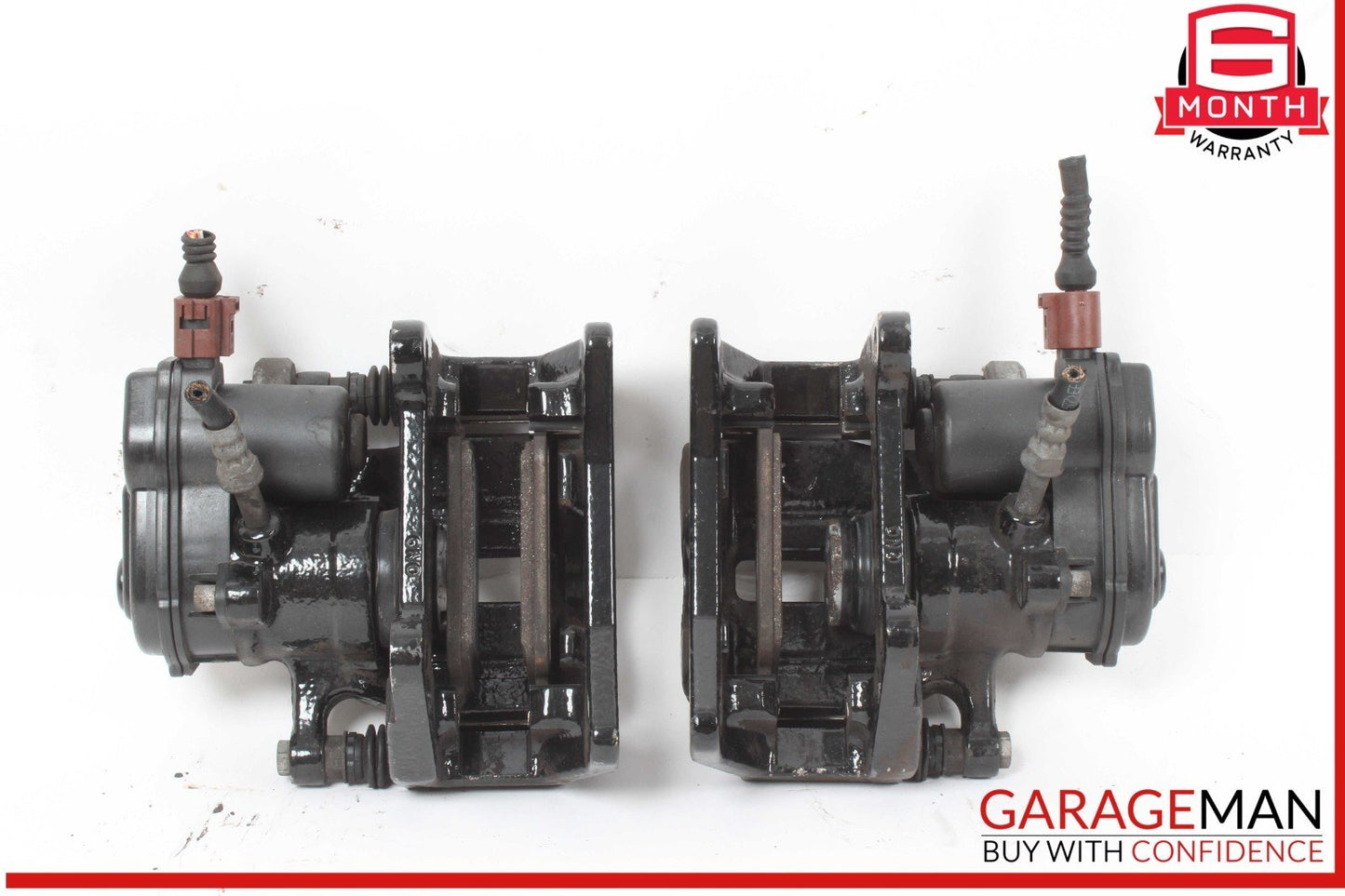 14-17 Audi SQ5 Rear Left and Rear Right Side Brake Caliper Calipers Set of 2 Pc