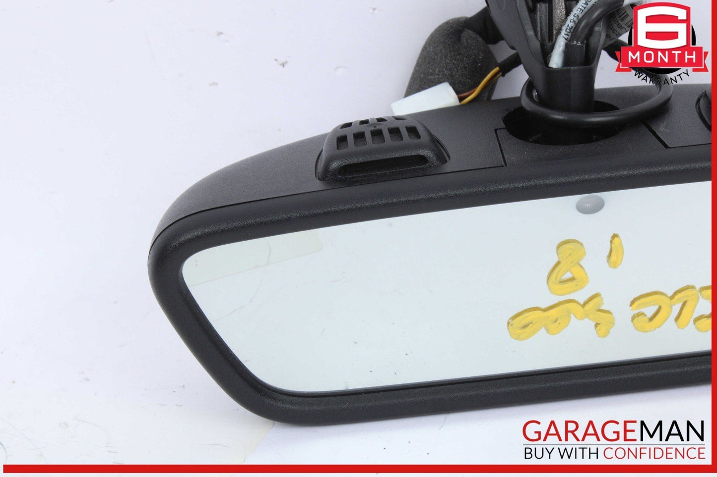 12-20 Mercedes R172 SLC300 SLK350 Interior Rear View Mirror Black OEM
