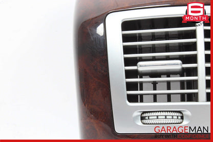 07-13 Mercedes W221 S550 Rear Center Console A/C Air Vent Trim Climate Control