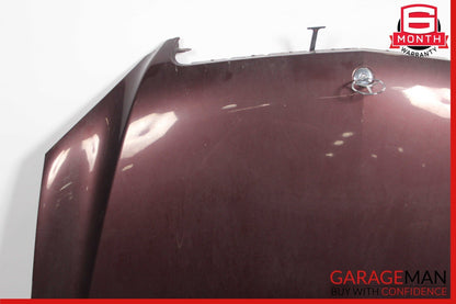 07-13 Mercedes W221 S550 Front Hood Bonnet Cover Panel Air Vent Assy Carneol Red