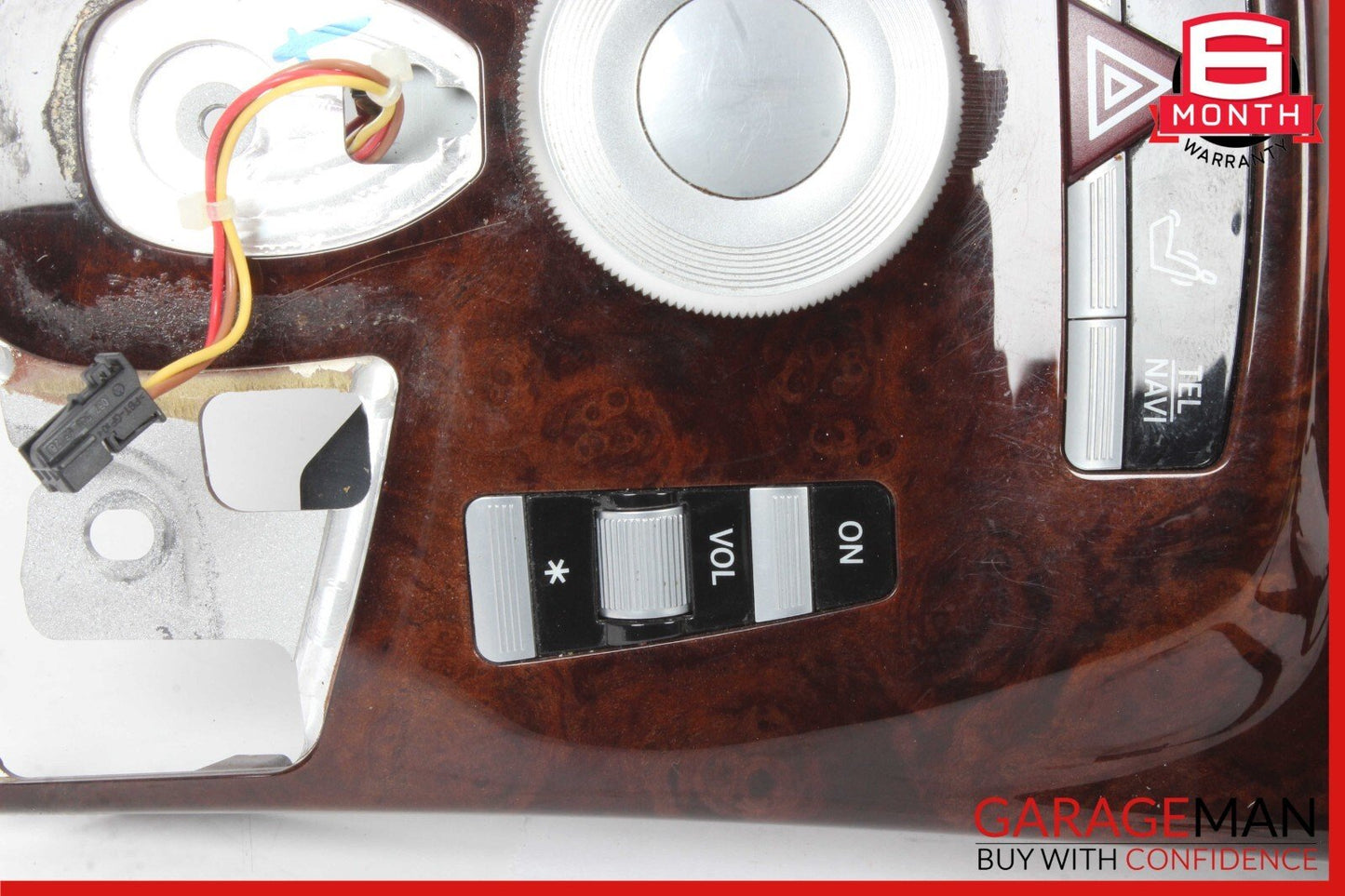 10-14 Mercedes W221 S400 CL550 Multifunction Switch Knob Control Trim Assembly